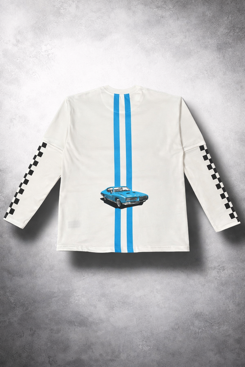 Vintage Muscle Car T-shirt Design