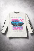 Vintage Muscle Car T-shirt Design