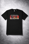 Ferrari Black Tshirt Front
