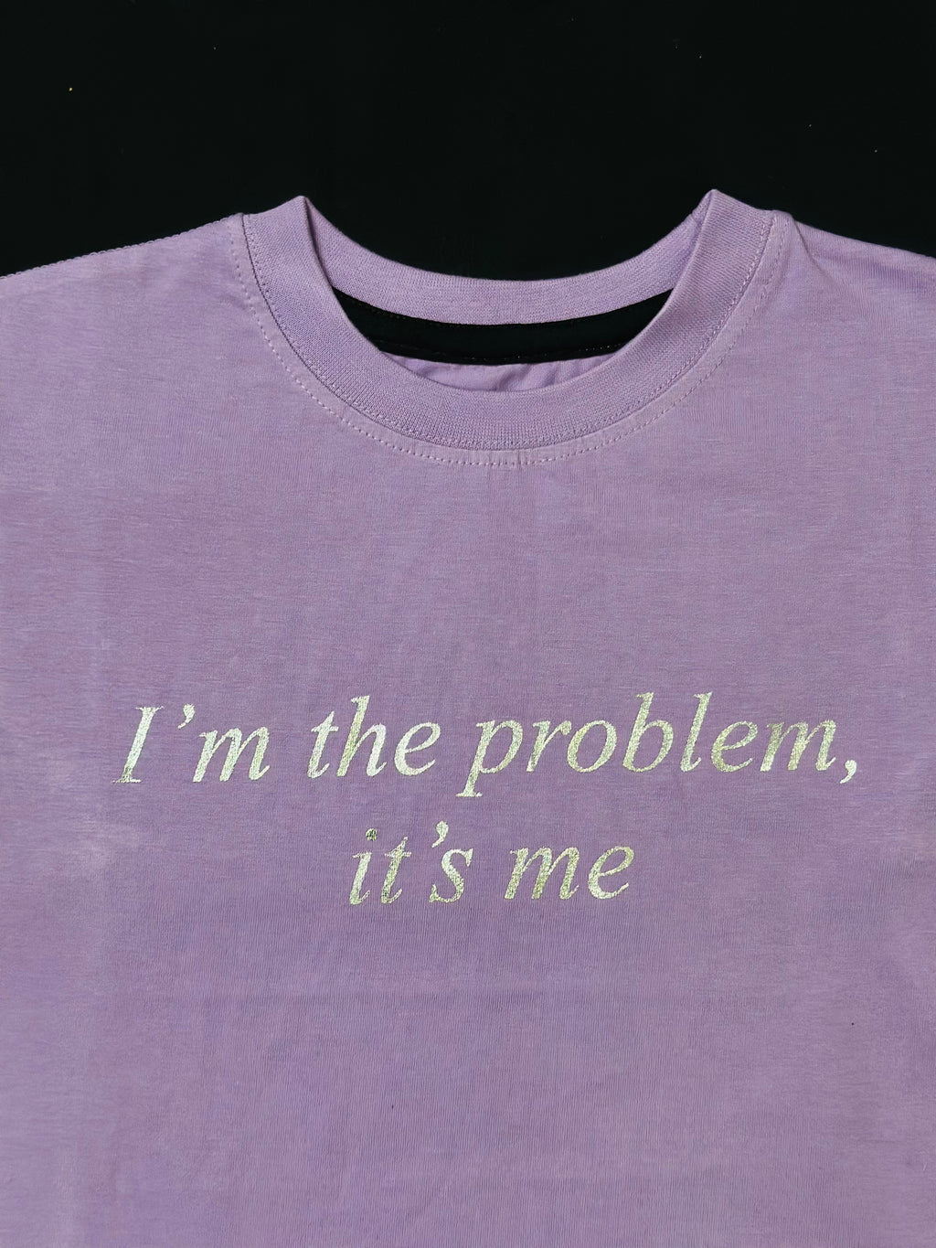 I'm the Problem Women stylish purple Top