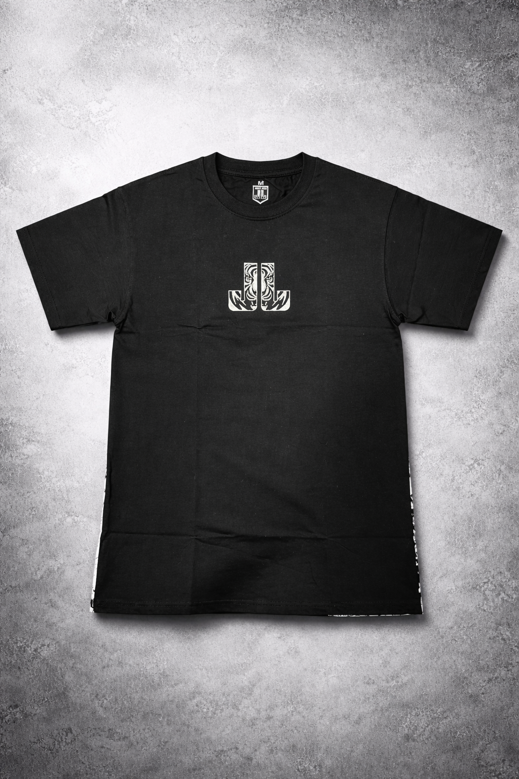 JJCULT Radium Black t-shirt dragon and car design