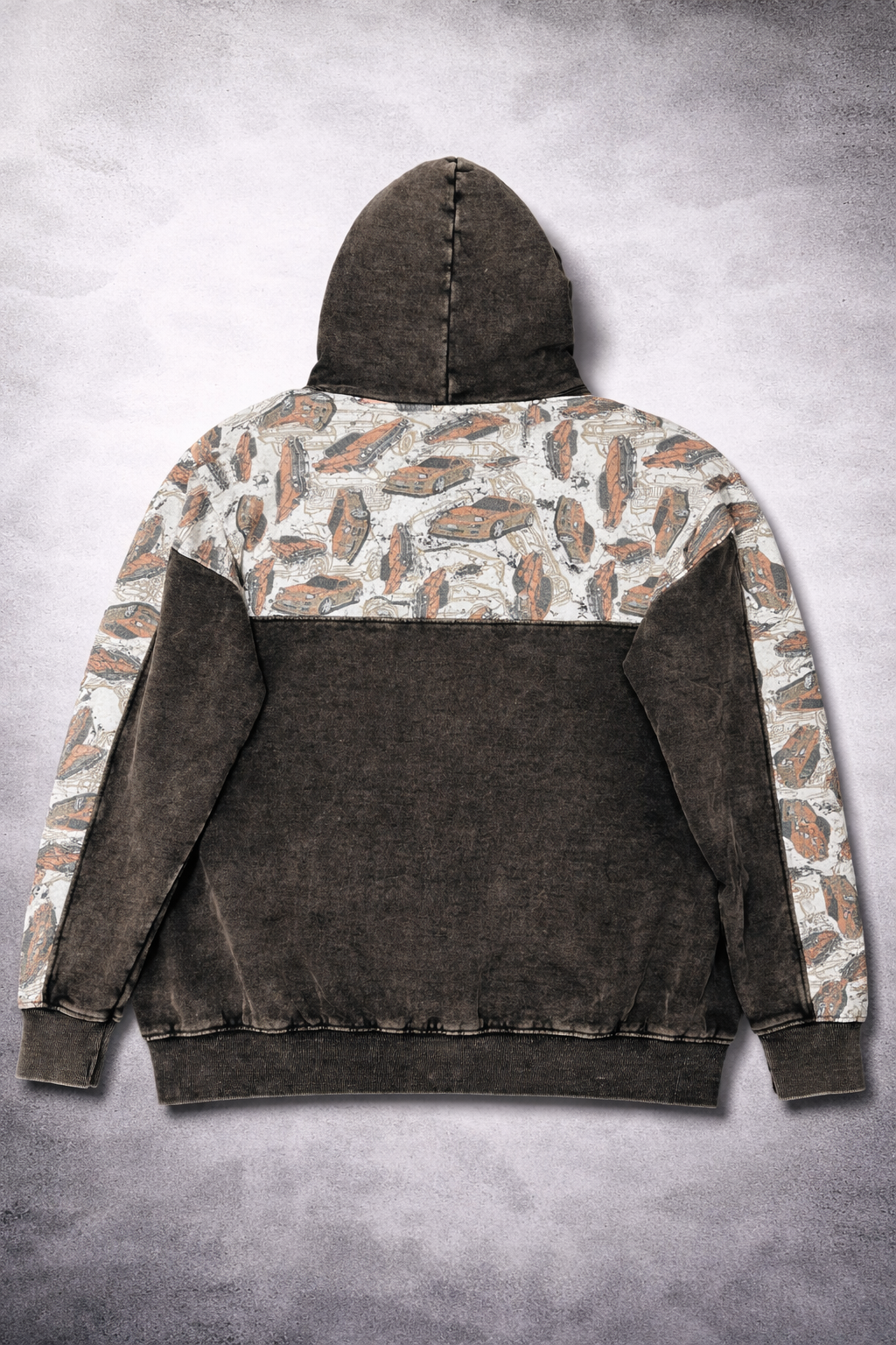 JJCULT'S Beige Brown Racing Edition Hoodie