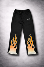 Burnout Black Flame Track pant