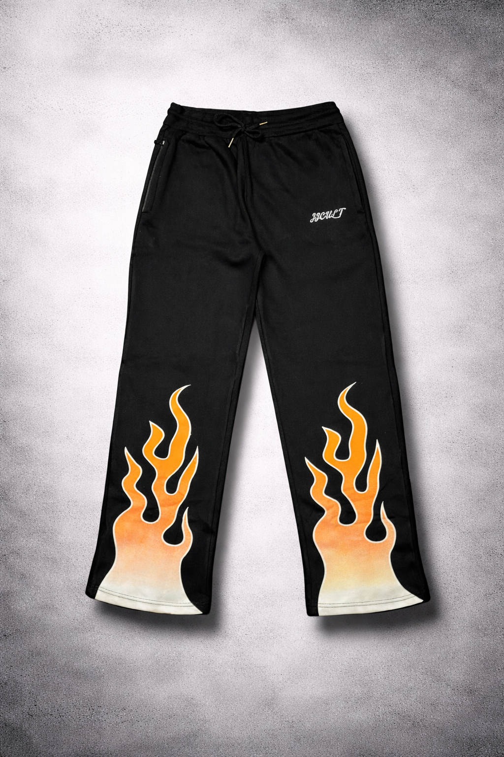 Burnout Black Flame Track pant