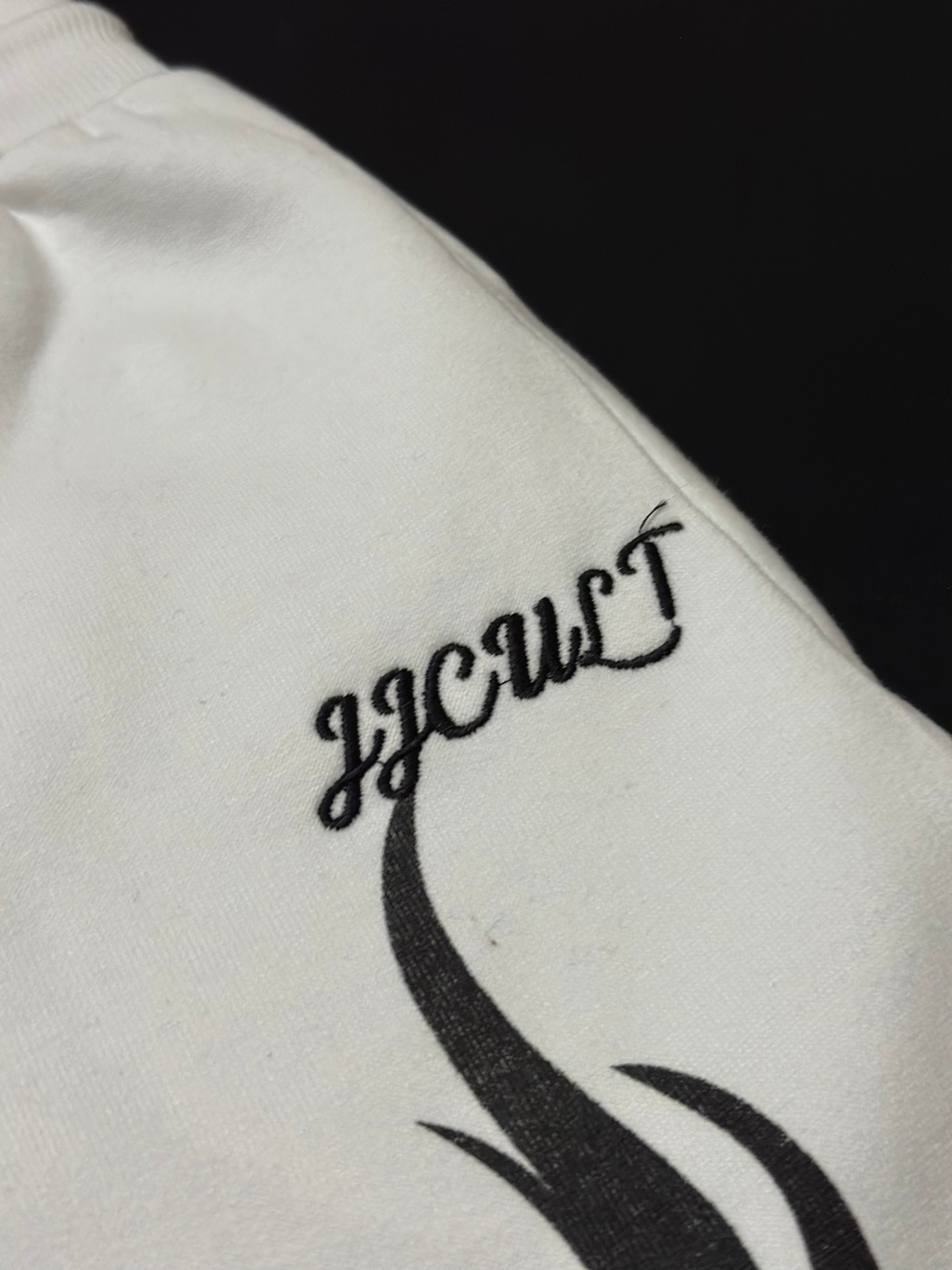 Men's Iginition White flame short