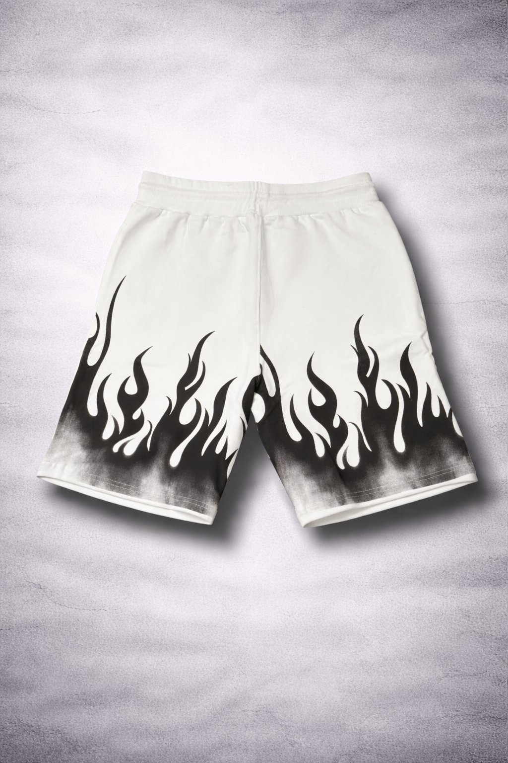 Men's Iginition White flame short