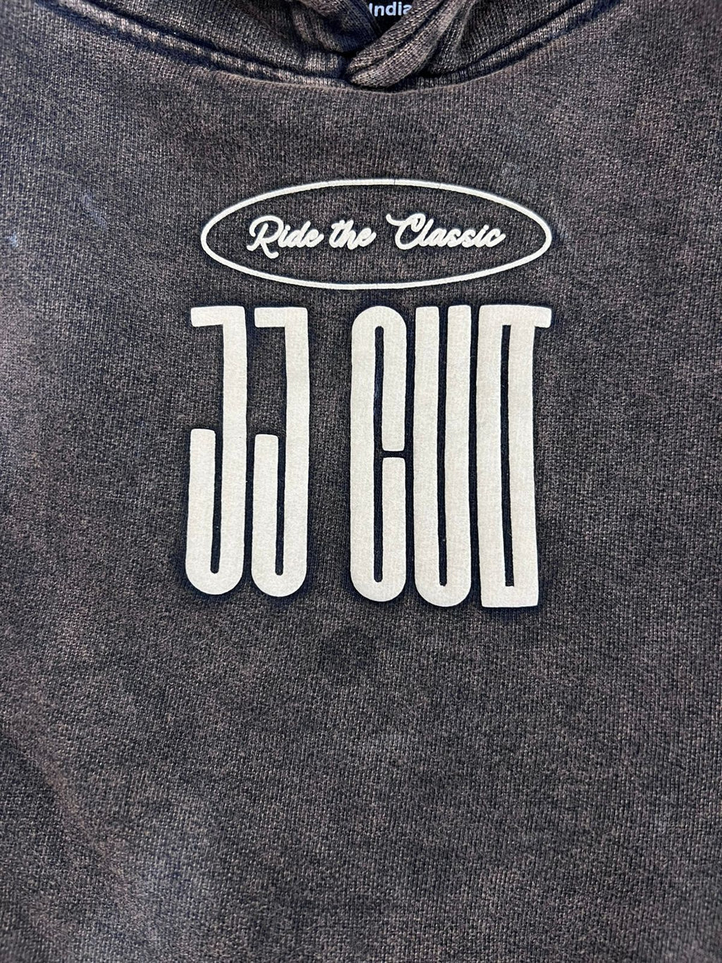 JJCULT'S Beige Brown Racing Edition Hoodie